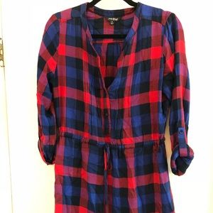Lucky brand flannel dress
